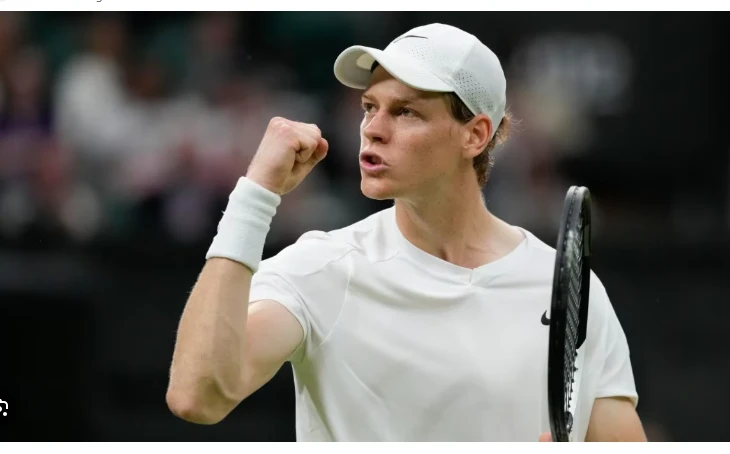 'Lucky' Sinner defeats big-hitting Berrettini to reach Wimbledon third round