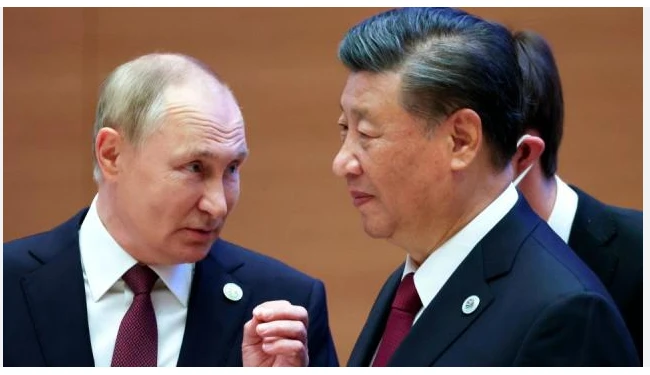 Presidents Xi, Putin vie for influence at Central Asian summit