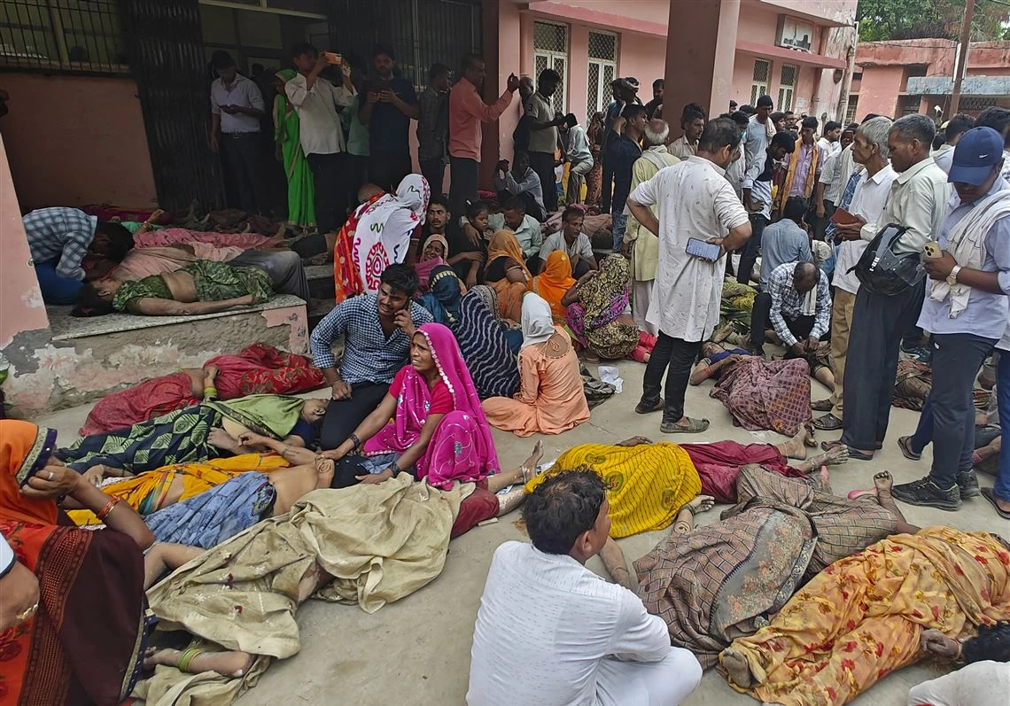 Indian preacher at centre of stampede disaster 'distressed'