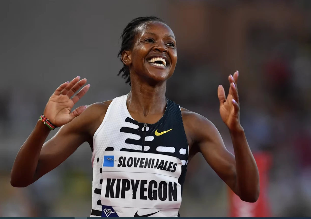 Kipyegon ready for Olympic double after improving 1500m world record