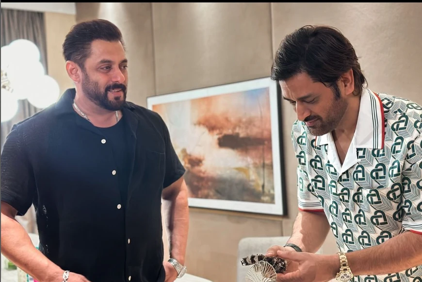 Multiple cakes & warm gestures: Salman Khan makes Dhoni’s 43rd birthday special  