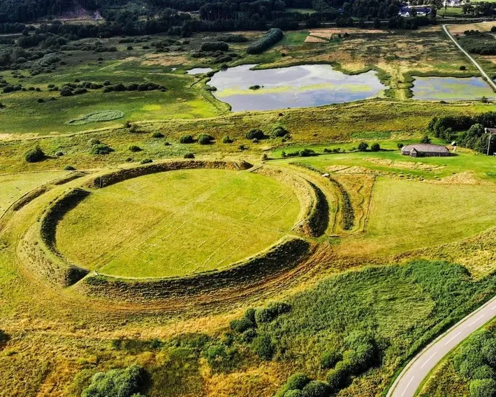 Tourists are latest conquest of Viking fortress in Denmark