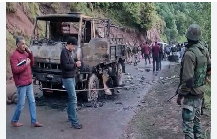 Five Indian soldiers killed in Occupied Kashmir ambush