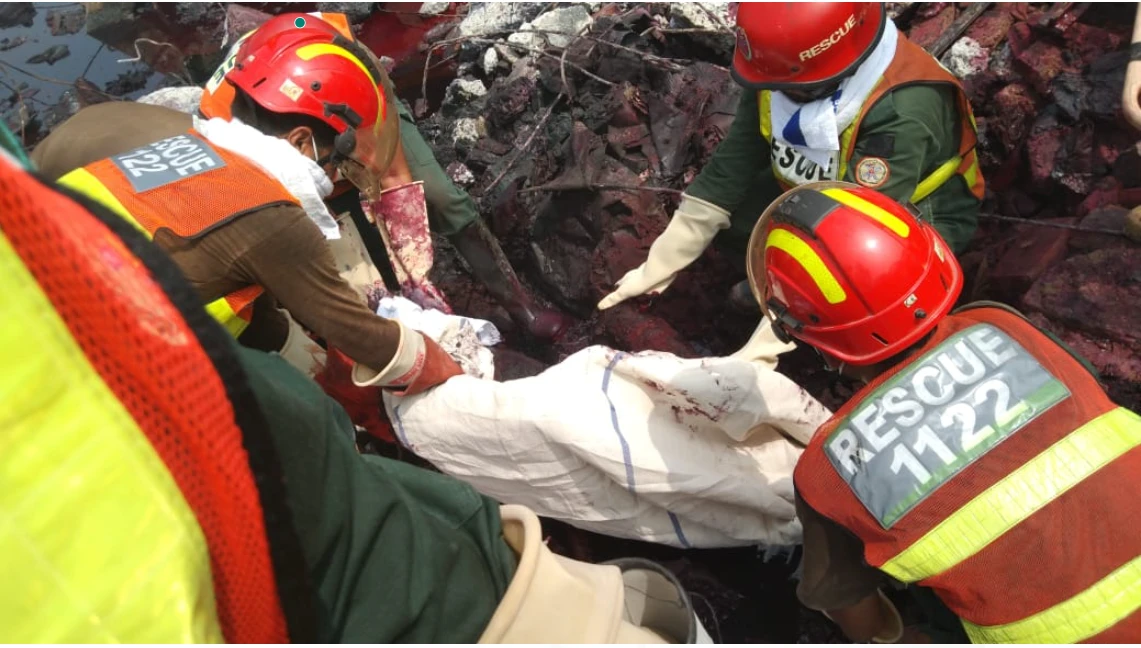 Three bodies retrieved from factory debris in Manga Road incident