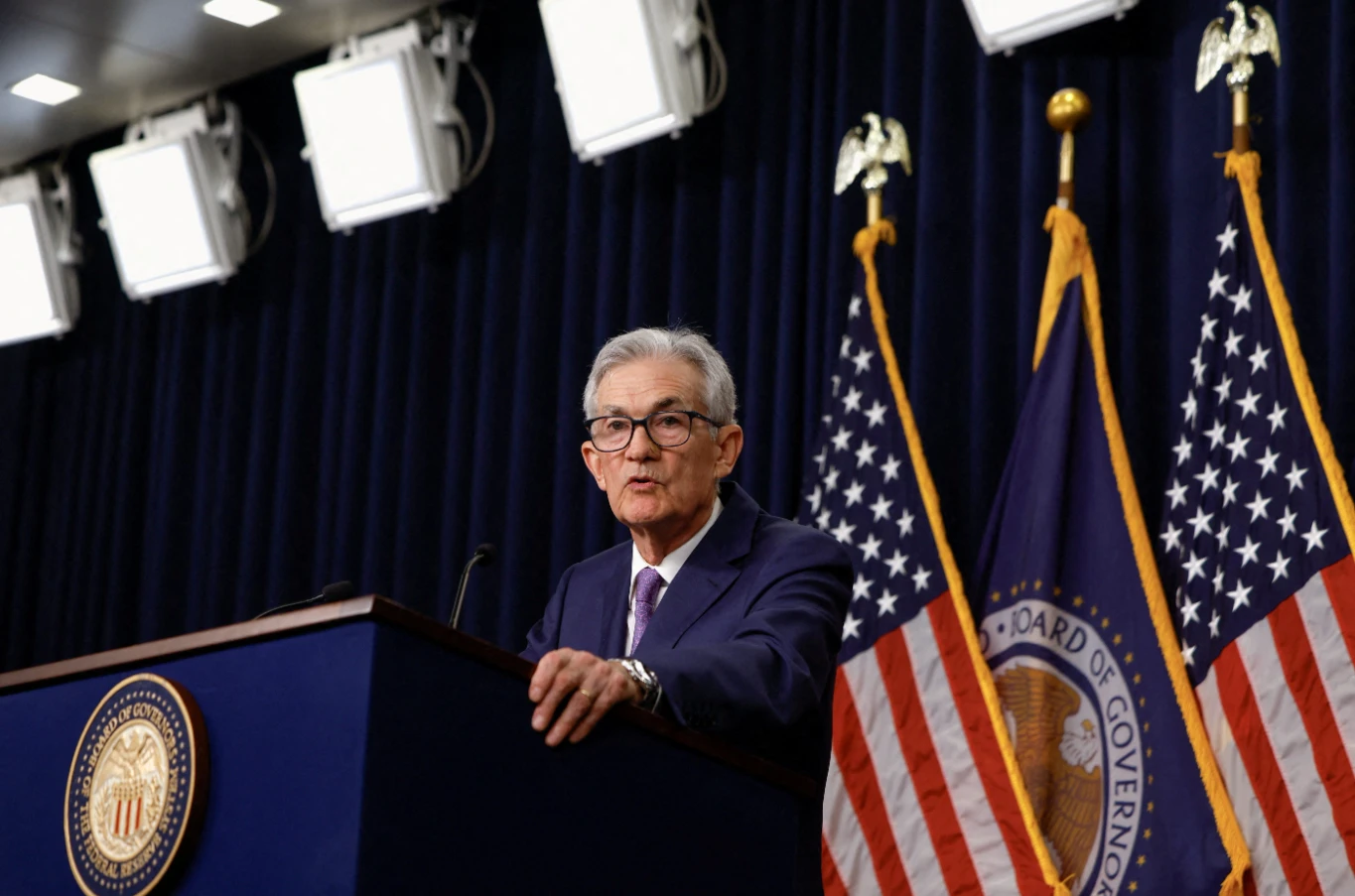 Fed's Powell says US making 'modest' progress on inflation