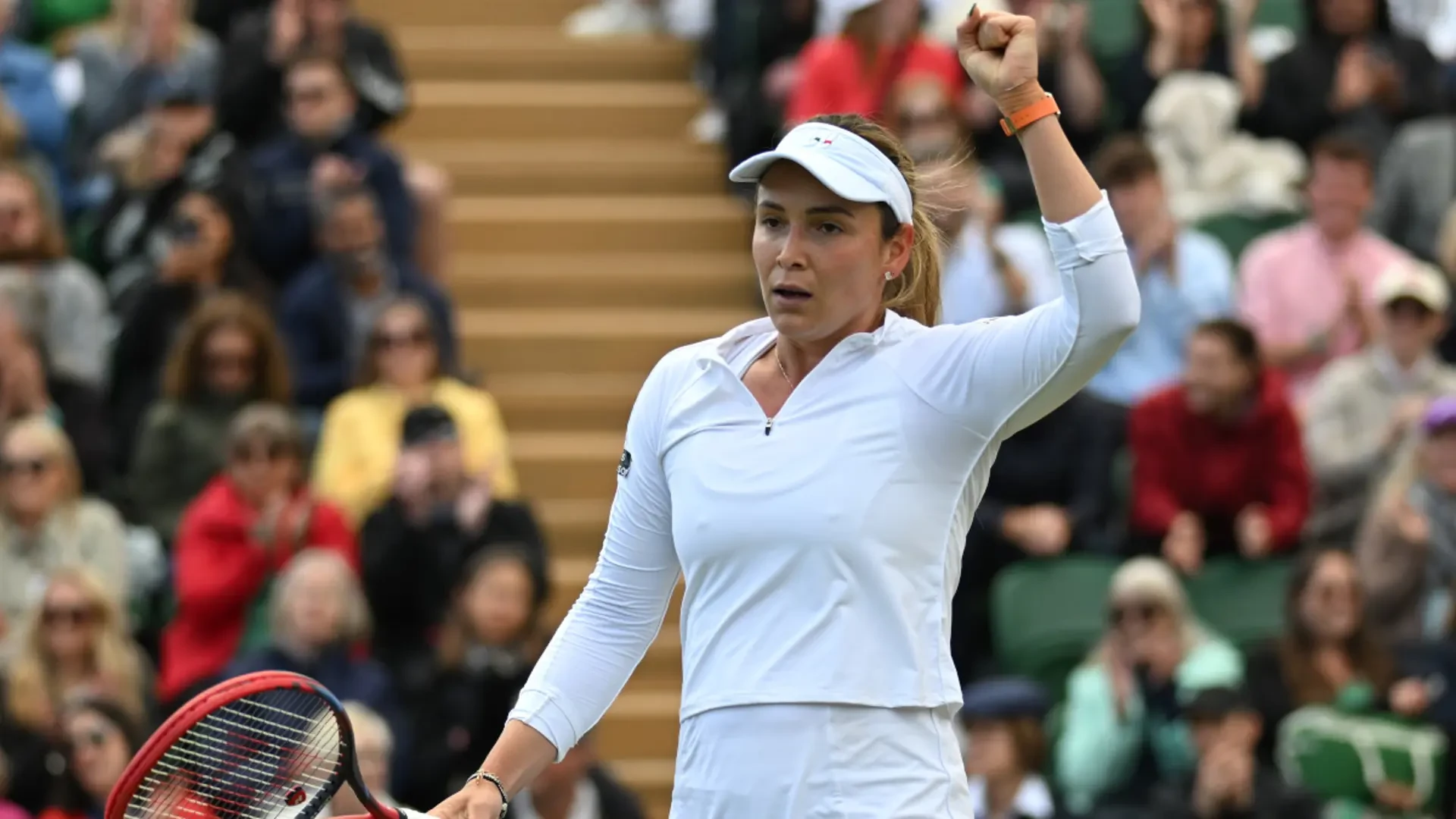 Vekic beats qualifier Sun to reach Wimbledon semi-finals