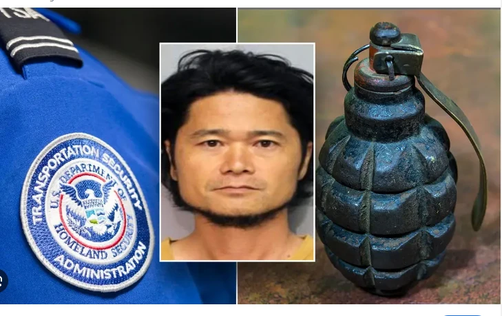 Hawaii airport evacuated over Japanese man's grenades