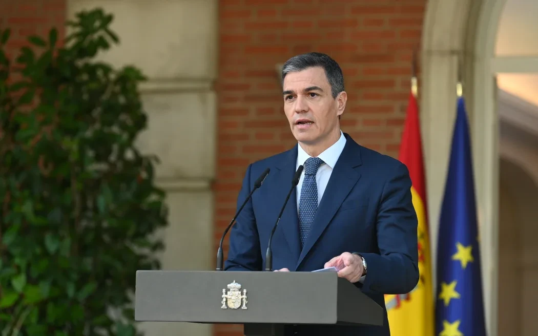 Spain PM at NATO summit rejects 'double standards' on Gaza