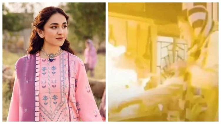 Yumna Zaidi remains safe after fire incident on drama shoot