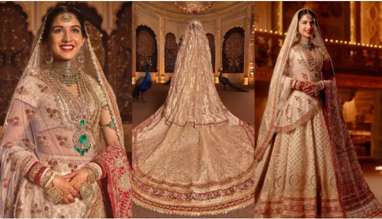 All about newlywed Radhika Merchant’s regal wedding outfit