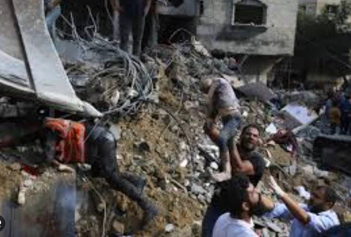 Gaza authorities say 32 killed as Israel strikes across territory