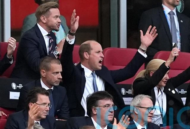 Prince William tells England to 'show what you're made of' in Euros final