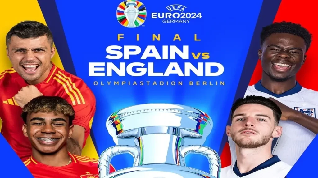 Spain and England set for Euro 2024 final showdown