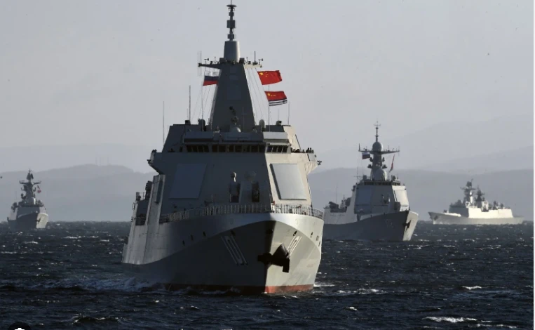 Two Russian warships in China for joint naval exercises