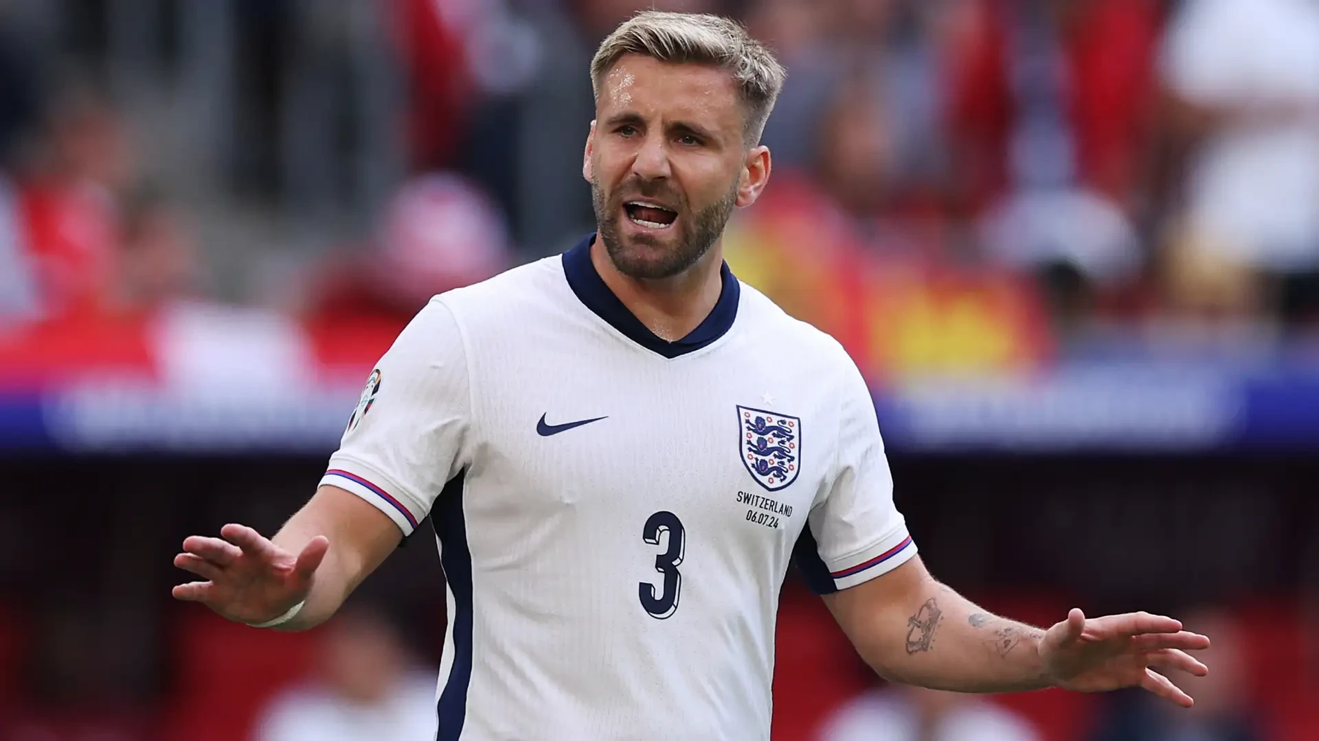 England's Shaw handed first Euro 2024 start in final against Spain