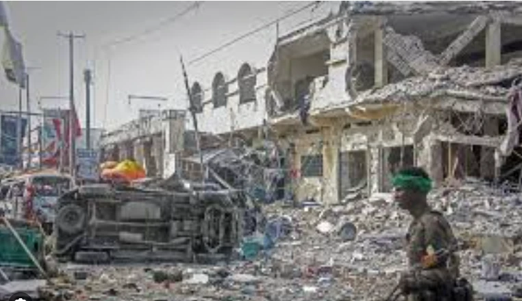 Nine dead as car bomb hits Mogadishu cafe during Euro final