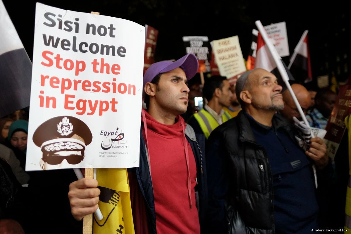 Egypt arrests technician after anti-Sisi protest