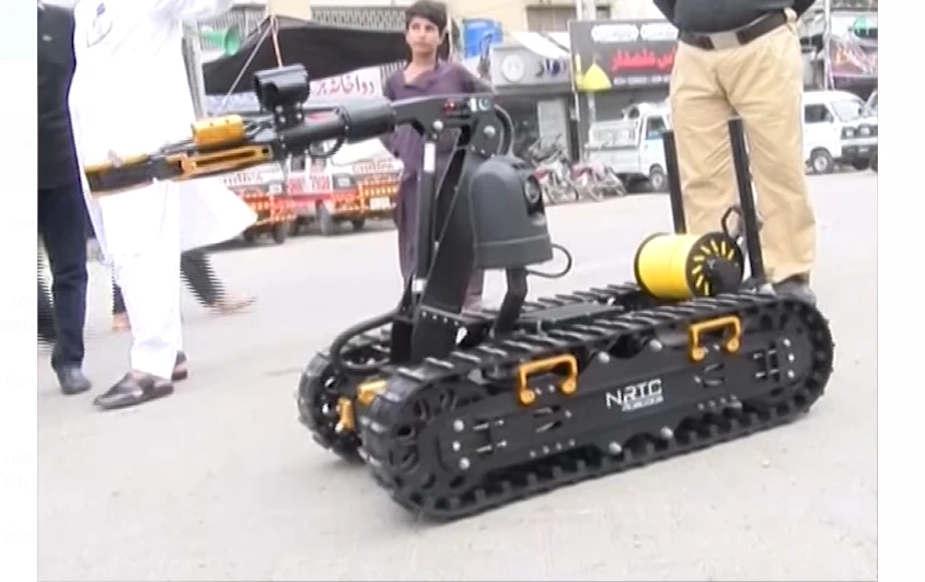 Robot to help Karachi Bomb Disposal Squad to detect, defuse devices