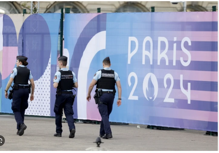 Central Paris locks down for Olympics as athletes arrive