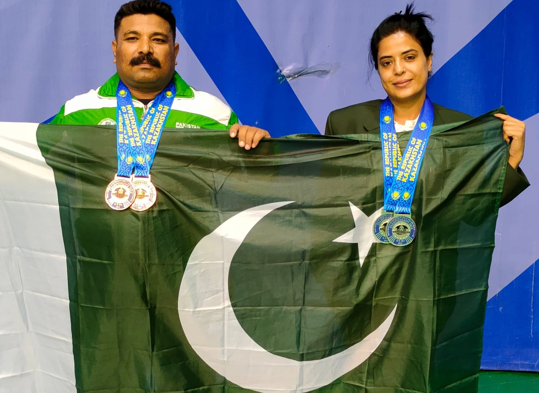 Pakistani strengthlifters win sliver, bronze medals in World Championship