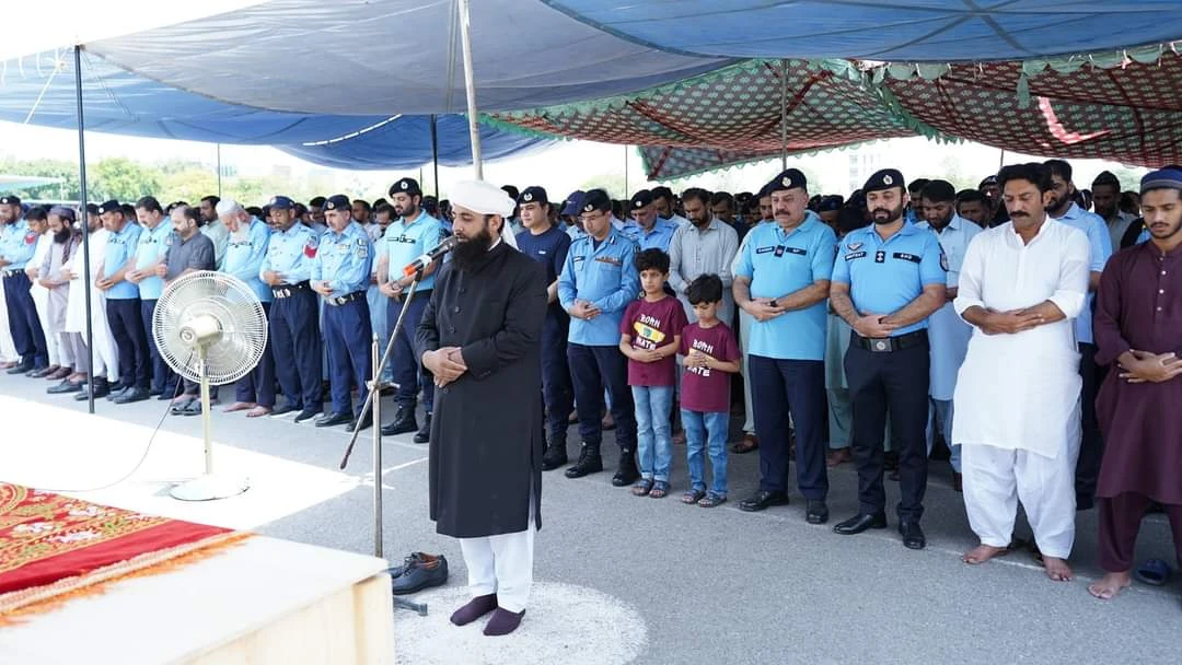 Funeral prayer for martyred cop offered in Islamabad