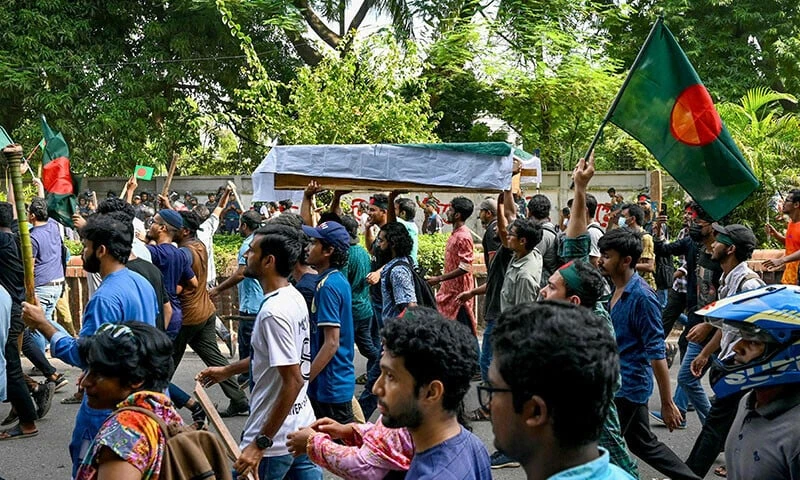 Heartbroken families mourn amid Bangladesh unrest