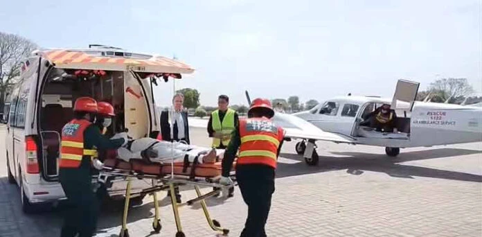 Punjab air ambulance service conducts its operation successfully