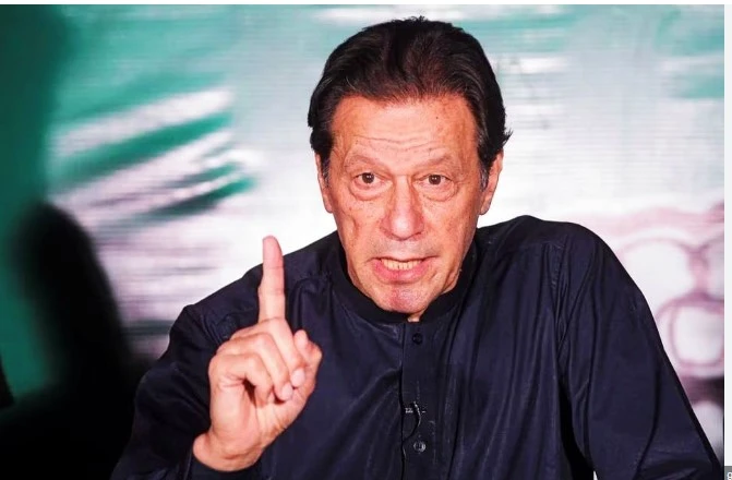 Imran Khan says gave call for ‘peaceful’ protest outside GHQ on May 9