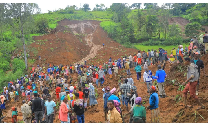 Ethiopia landslide kills at least 146