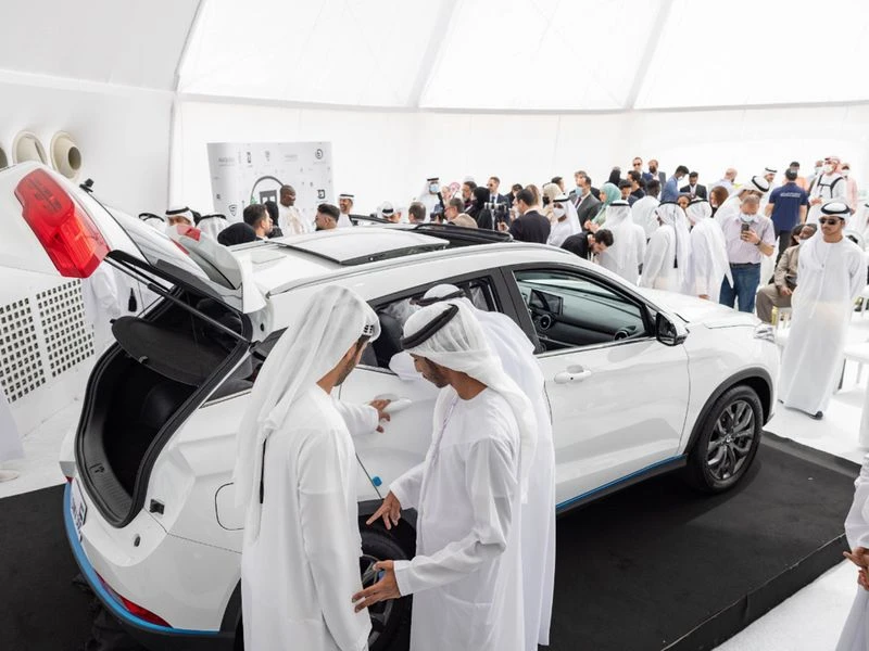 In fuel-guzzling Saudi Arabia, electric cars pique interest