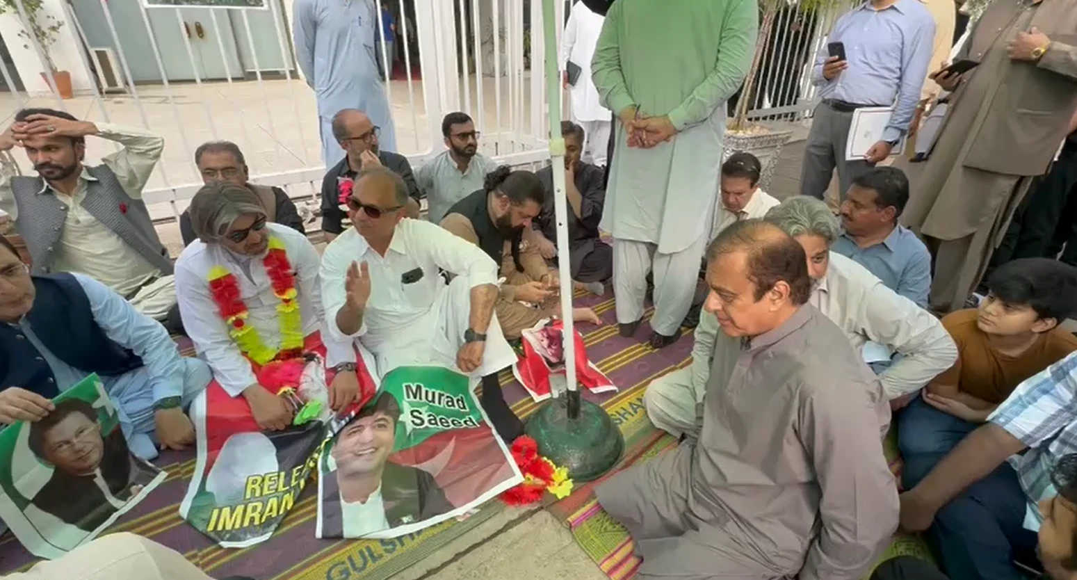 PTI goes on 'hunger strike against persecution'