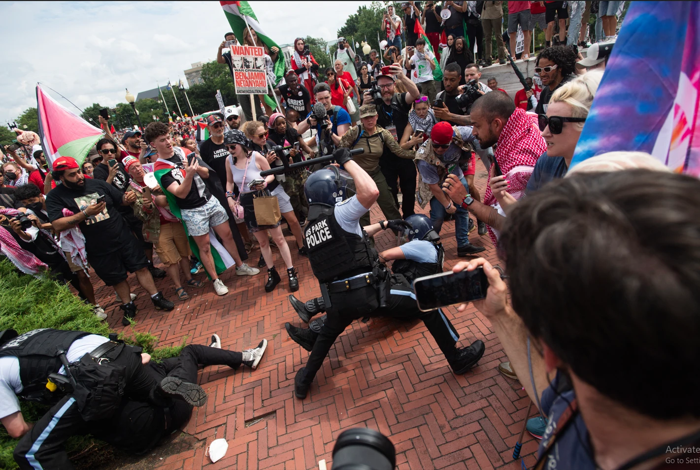 'Day of Rage' in Washington as Netanyahu addresses US Congress