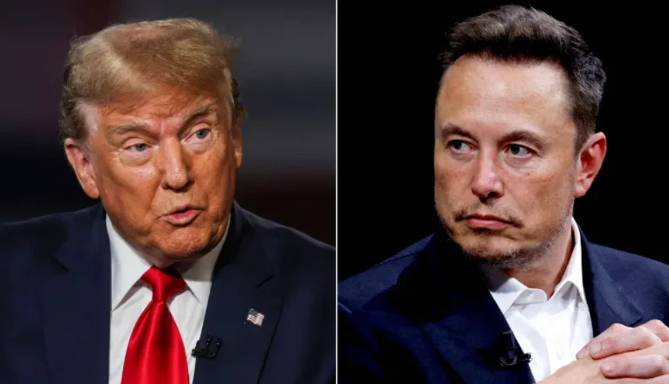 Musk denies backing Trump campaign with $45m a month donations