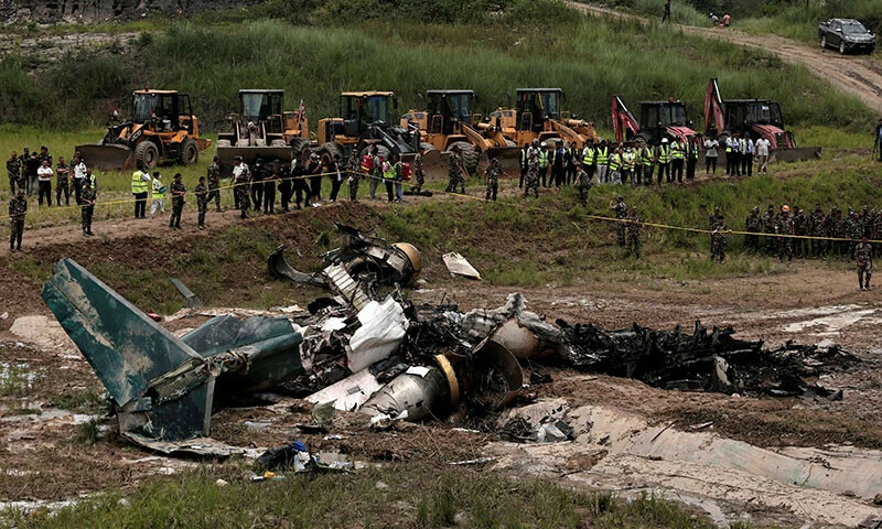 Plane crashes in Nepal with 18 dead, pilot sole survivor