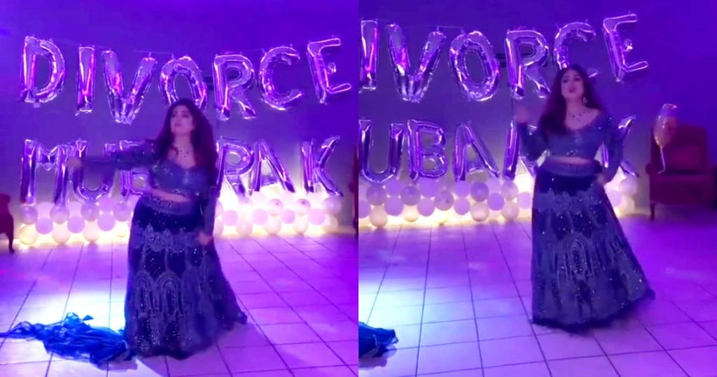 Video of girl dancing at her divorce party creates buzz on social media