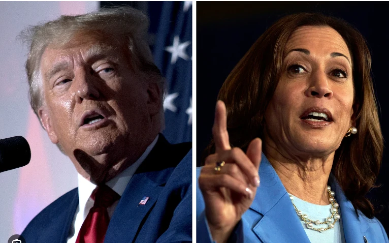 Donald Trump accuses Kamala of anti-Semitism in overblown speech