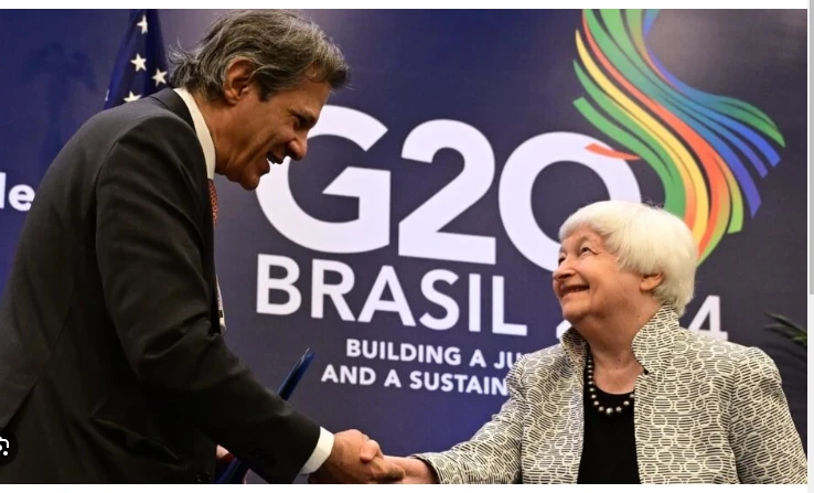 G20 pledges to work together to tax ultra-rich