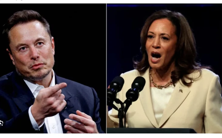 Elon Musk faces criticism over deepfake Kamala Harris video