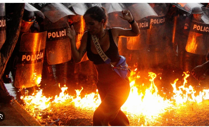 One dead in Venezuela as protesters teargassed in wake of disputed vote