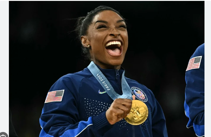 Biles 'queen' but Italy, Brazil make history with team medals