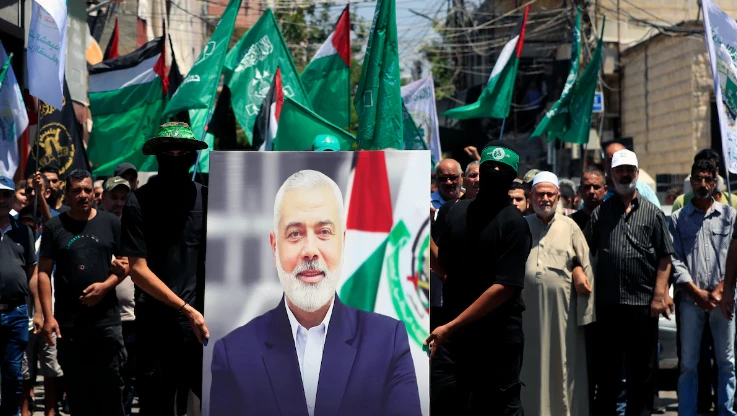 Calls for revenge at Iran funeral for Hamas chief Haniyeh