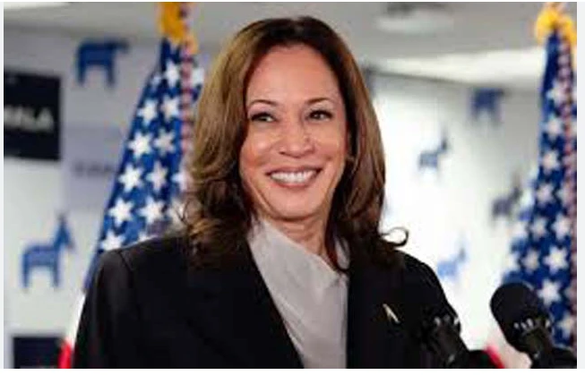 Harris unchallenged as Democrats vote for White House nominee