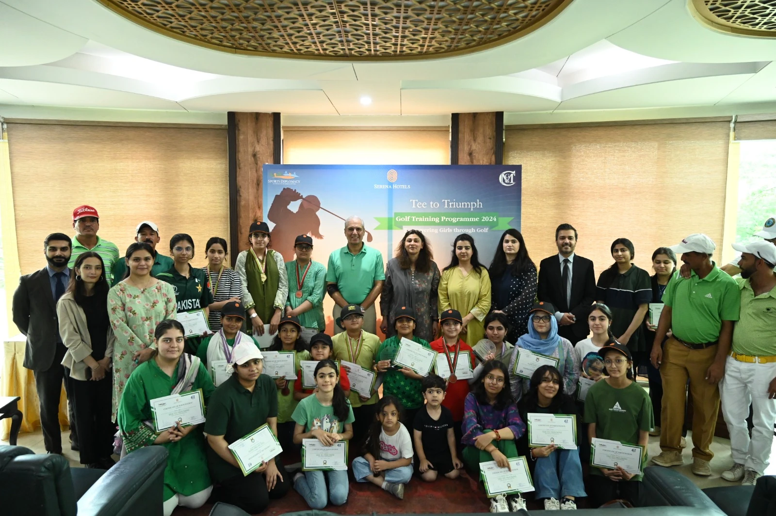 Tee to Triumph Golf Training Programme for young girls concludes