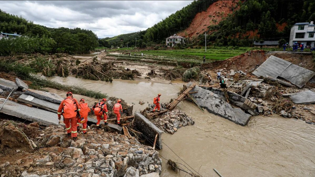 Torrential rains in China leave 30 dead and 35 missing, State media reports