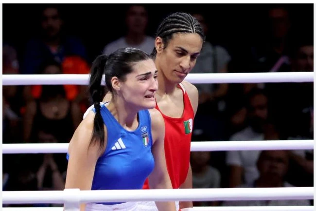 Boxing body offers prize money to beaten Italian amid gender row