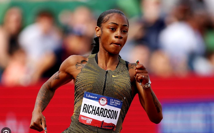 Richardson cruises through Olympic 100m heat