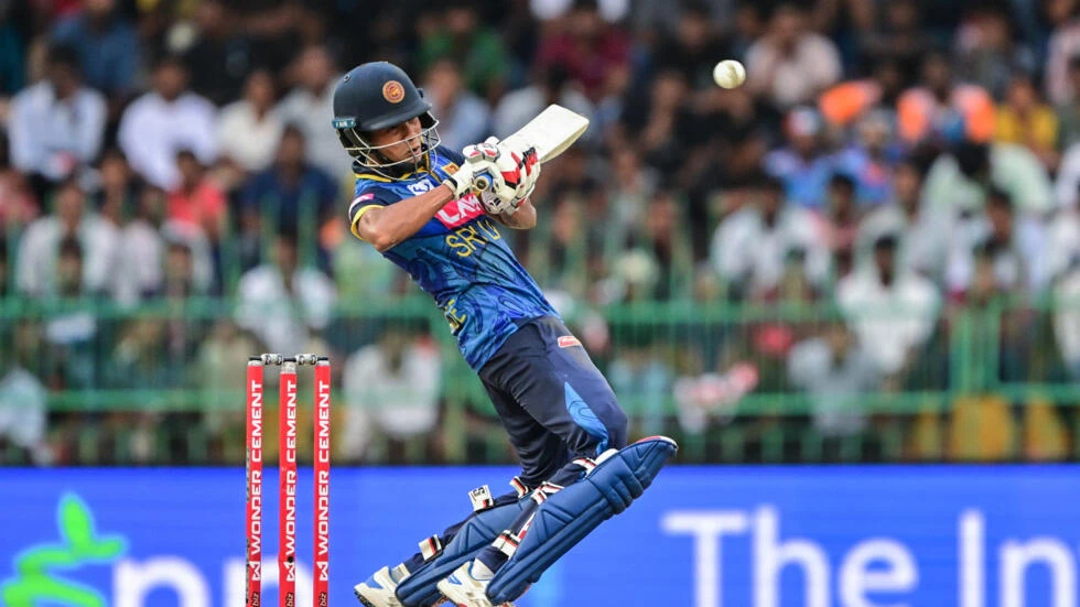 Wellalage guides Sri Lanka to 230-8 against India in ODI clash