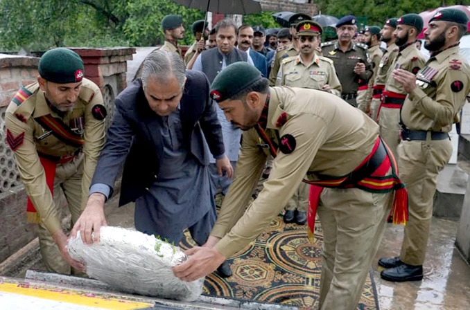 Interior Minister Mohsin Naqvi commemorates Police Martyrs Day, honours brave sacrifices