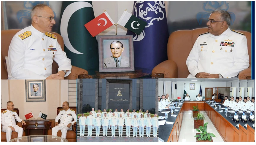 Pakistan, Turkish naval chiefs hold talks in Islamabad