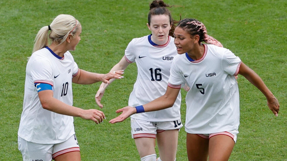 Rodman's stunning goal propels USA into Olympic women's football semis